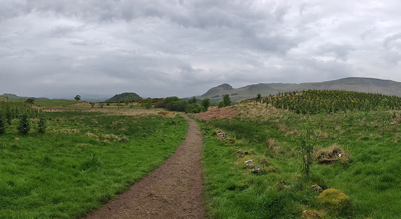 Bild von unterwegs auf dem West Highland Way