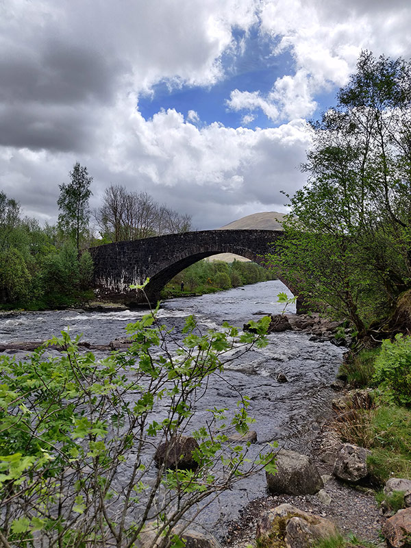 Bild von unterwegs auf dem West Highland Way