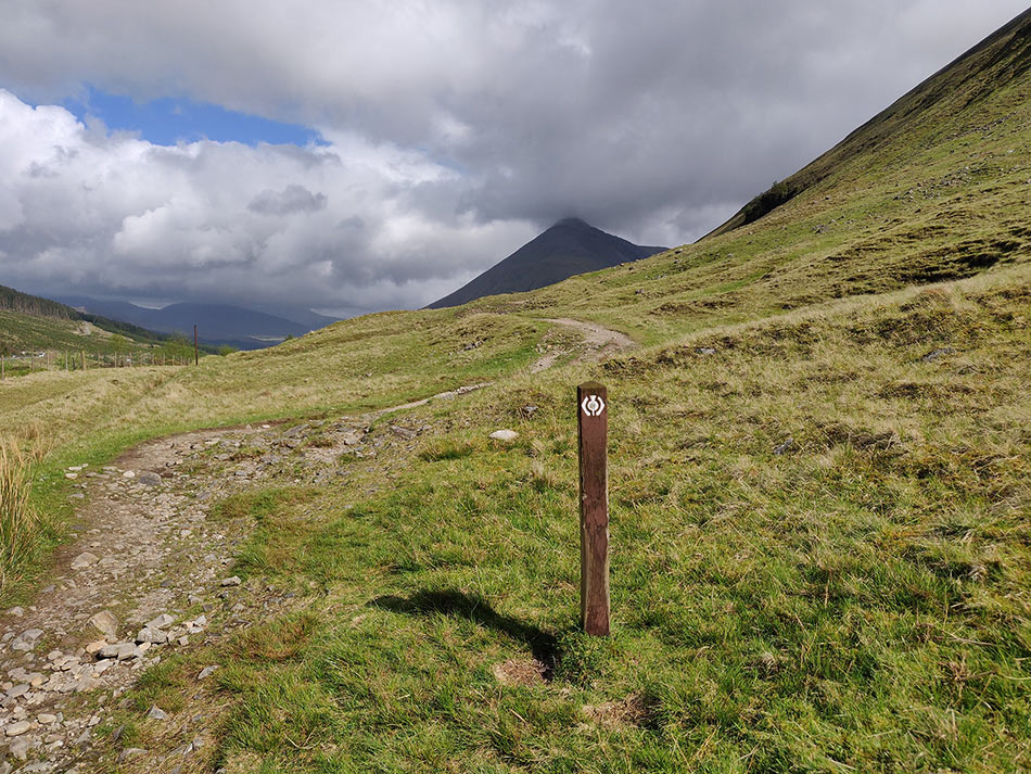 Bild von unterwegs auf dem West Highland Way