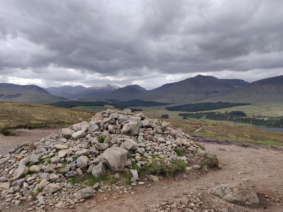 Bild von unterwegs auf dem West Highland Way