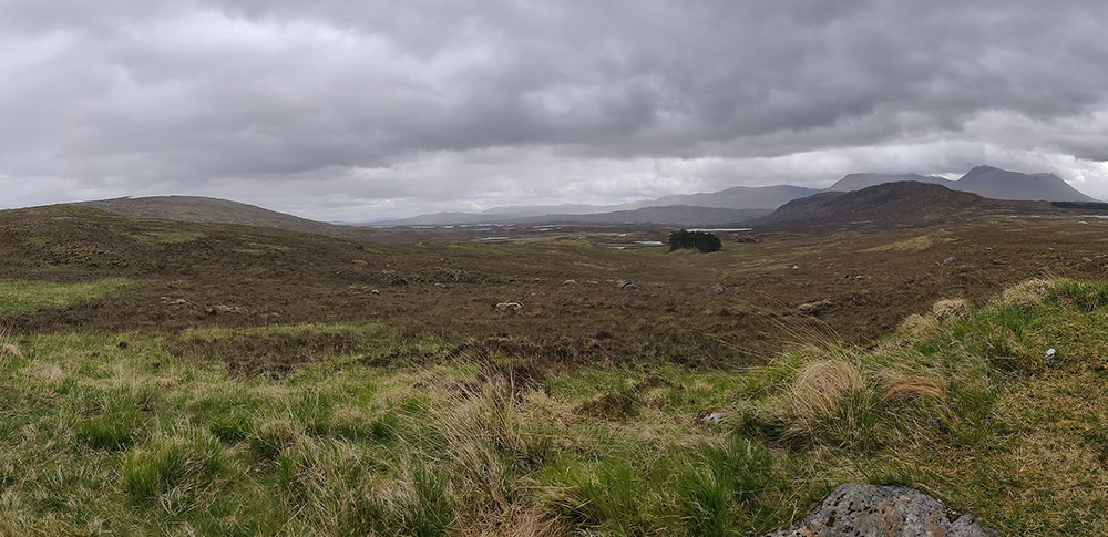 Bild von unterwegs auf dem West Highland Way