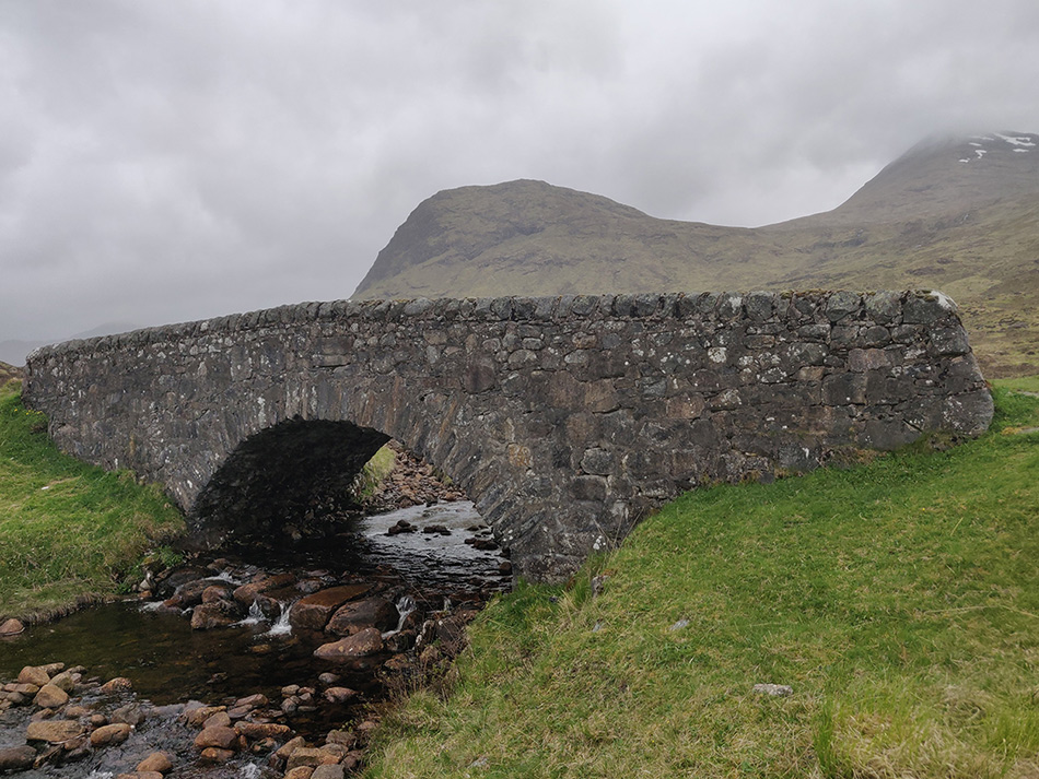 Bild von unterwegs auf dem West Highland Way