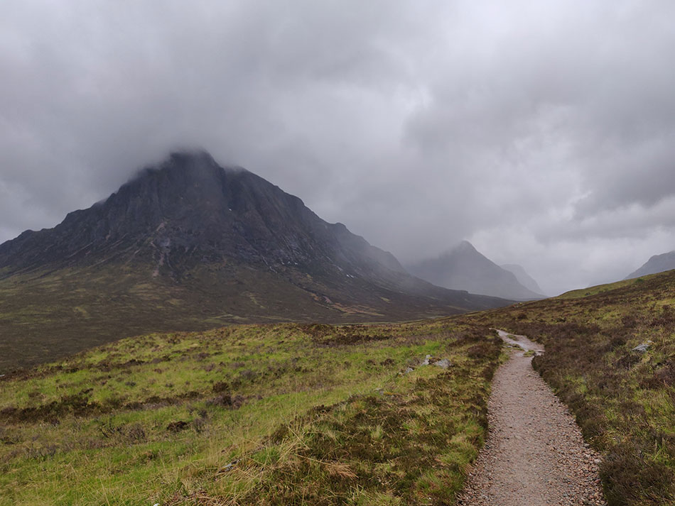 Bild von unterwegs auf dem West Highland Way