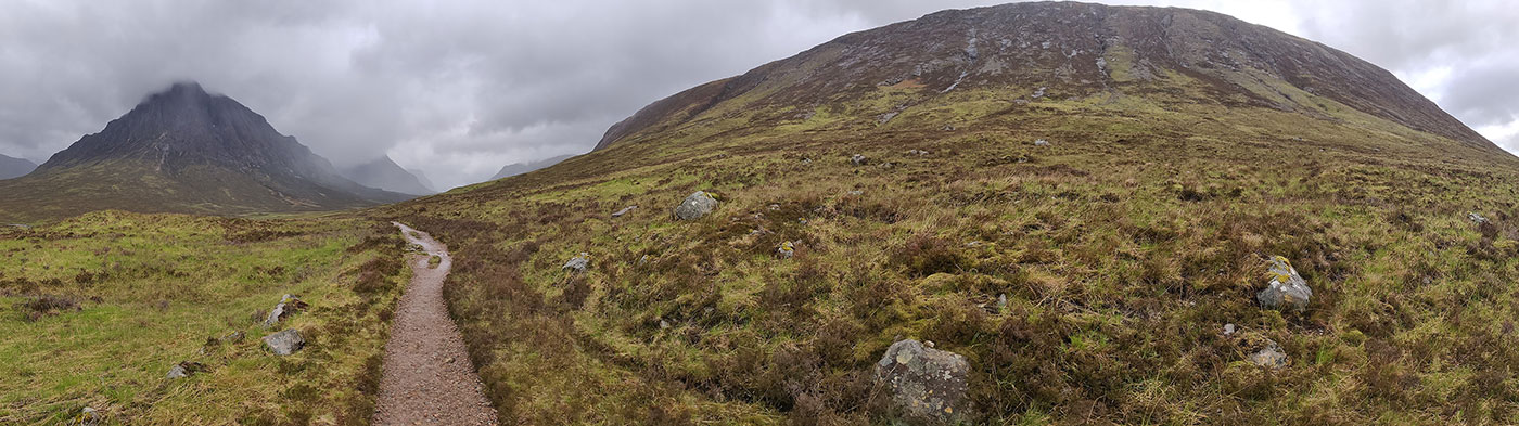 Bild von unterwegs auf dem West Highland Way