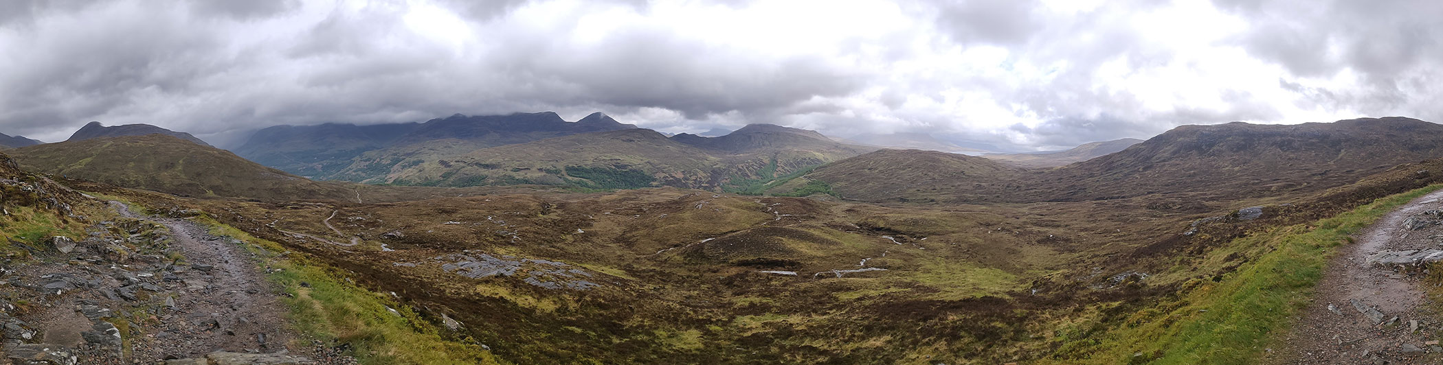 Bild von unterwegs auf dem West Highland Way