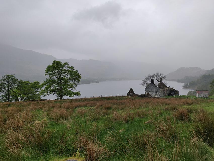 Bild von unterwegs auf dem West Highland Way